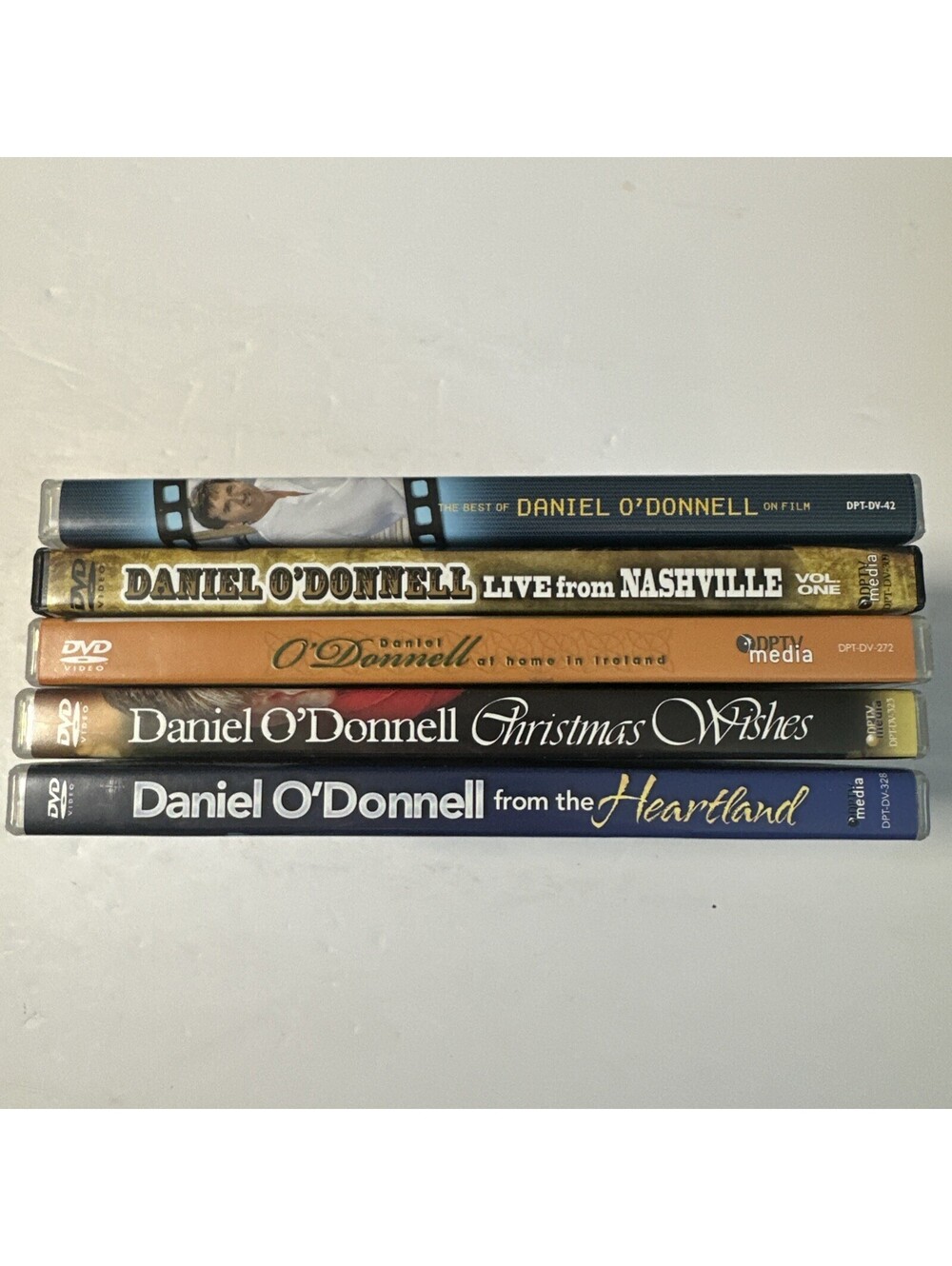 Daniel O'Donnell DVD Lot of 5 Live Nashville Ireland Christmas Heartland